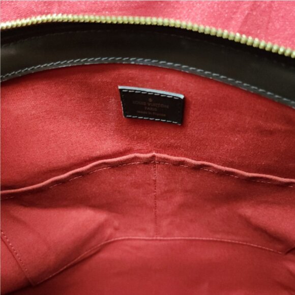 Authentic Louis Vuitton Verona GM Damier Ebene Brown Coated Canvas Handbag - Picture 8 of 10